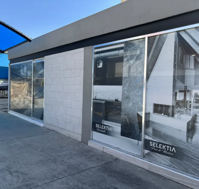Showroom de acabados Selektia, distribuidor de Cerámica Leonesa